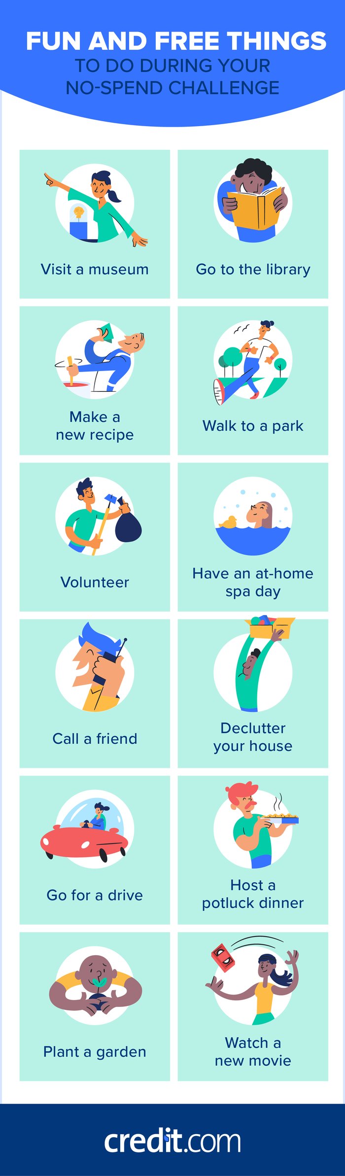 free things to do in a no spend challenge